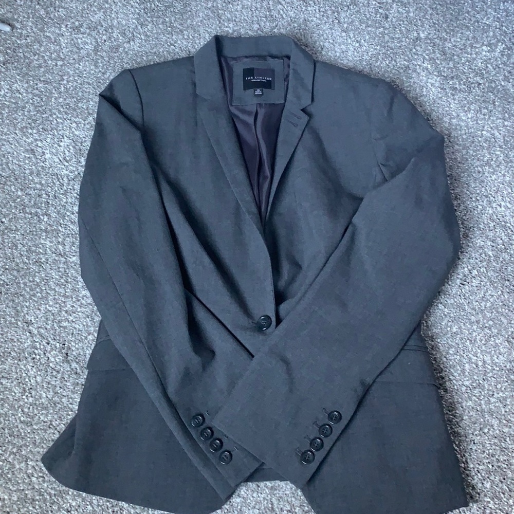 LIMITED - Charcoal Gray Suit Jacket - Size 10